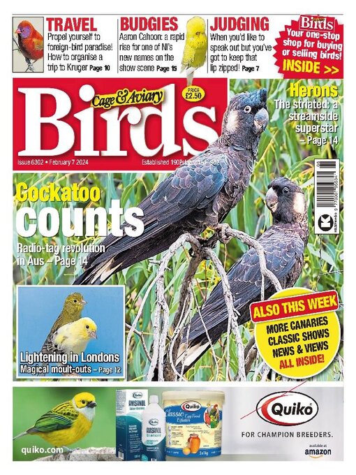 Title details for Cage & Aviary Birds by Kelsey Publishing Ltd - Wait list